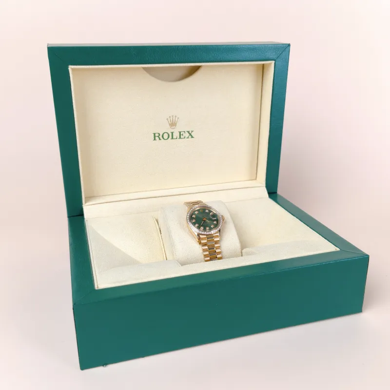 Rolex Watch Collection Watch Green One Size 18KY ellow Gold 26 — cover view 8 of 11