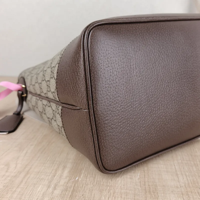 GUCCI Crossbody Bag ophidia Bucket Bag Monogram PVC One Size 34 × 16 × 31 cm — detail view 3 of 9