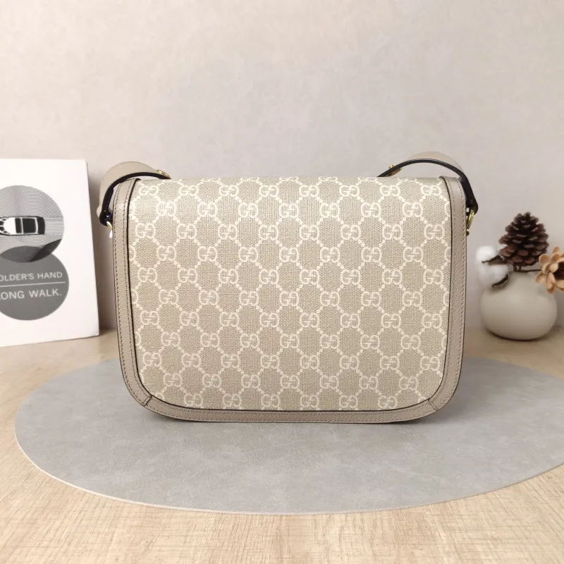 GUCCI Crossbody Bag Horsebit 1955 Horsebit Medium PVC Medium25 × 8 × 18 cm — cover view 4 of 5