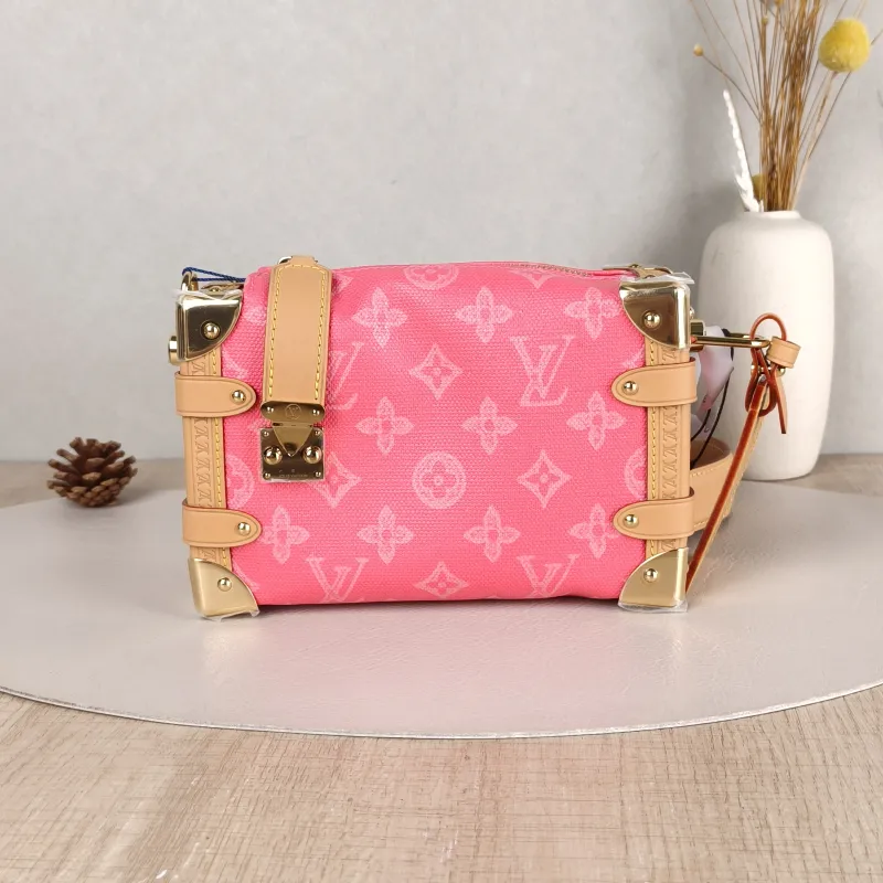 Louis Vuitton Crossbody Bag Side Trunk Box PVC Small19 × 7.5 × 12.5 cm