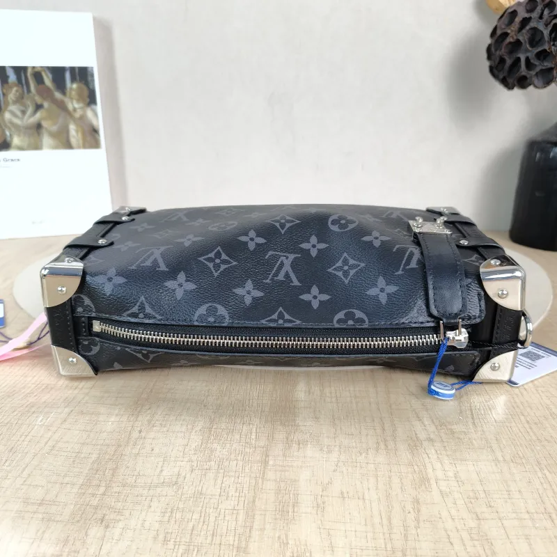Louis Vuitton Crossbody Bag Side Trunk East West Box Monogram PVC Medium 28 × 7 × 15 cm — detail view 7 of 12