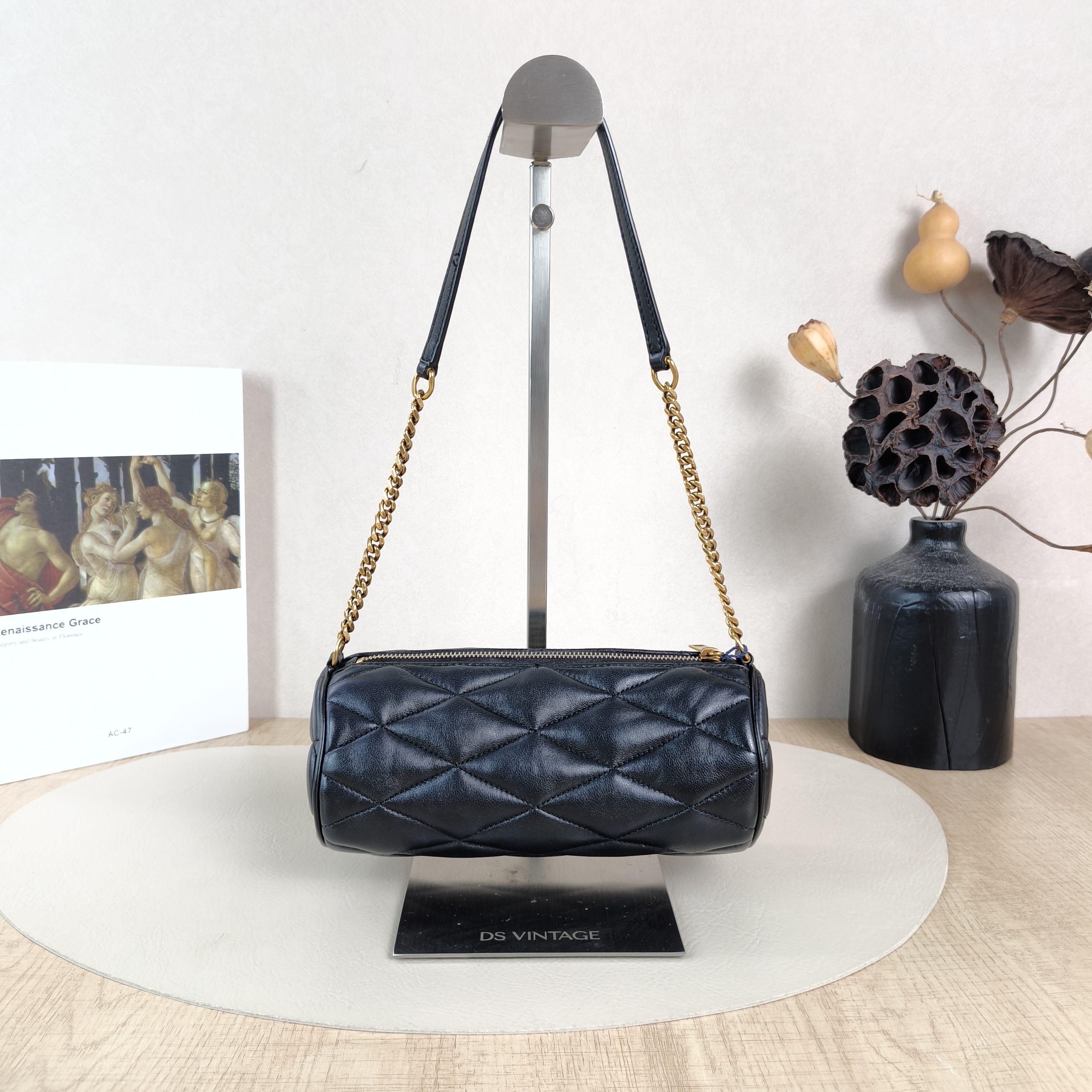 SAINT LAURENT Shoulder Bag Sade Black SL ambskinmini20 × 10 × 10 cm — cover view 2 of 5
