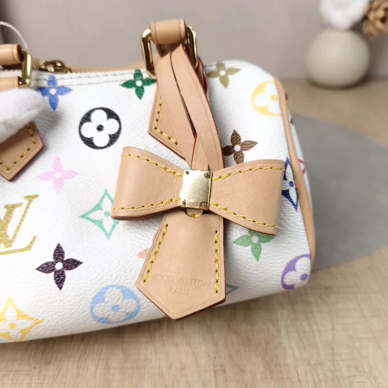Louis Vuitton Crossbody Bag Speedy Nano Multicolore PVC nano 16 × 7.5 × 10 cm — detail view 8 of 15