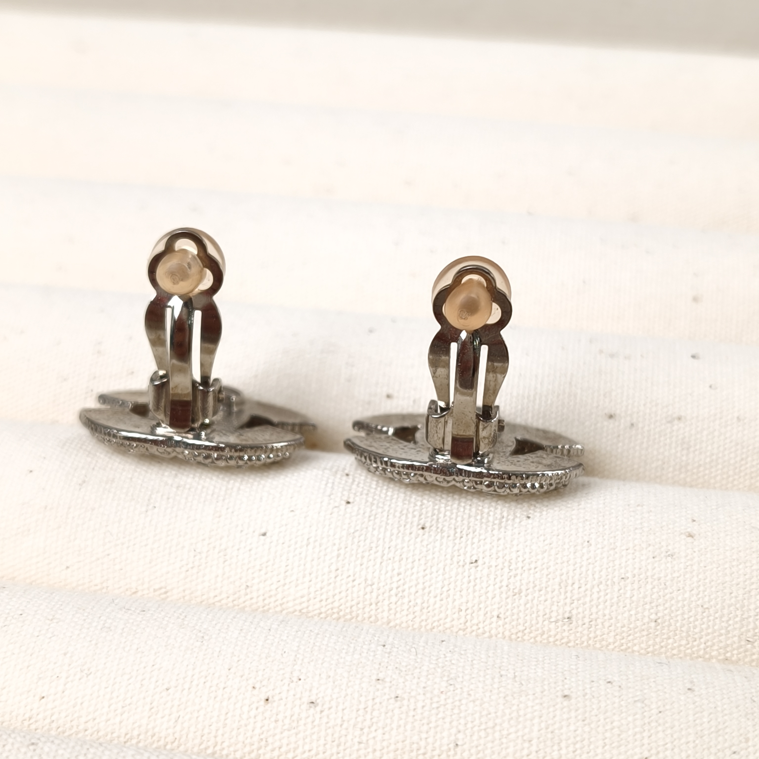 Chanel Earrings c Earrings · Silver One Size — cover view 3 of 7