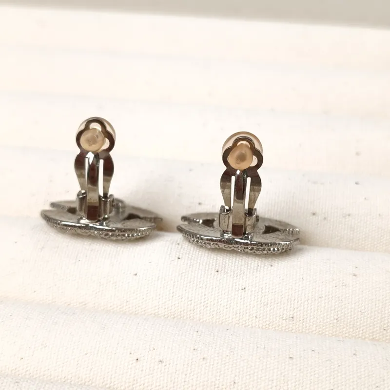 Chanel Earrings c Earrings · Silver One Size — cover view 3 of 7