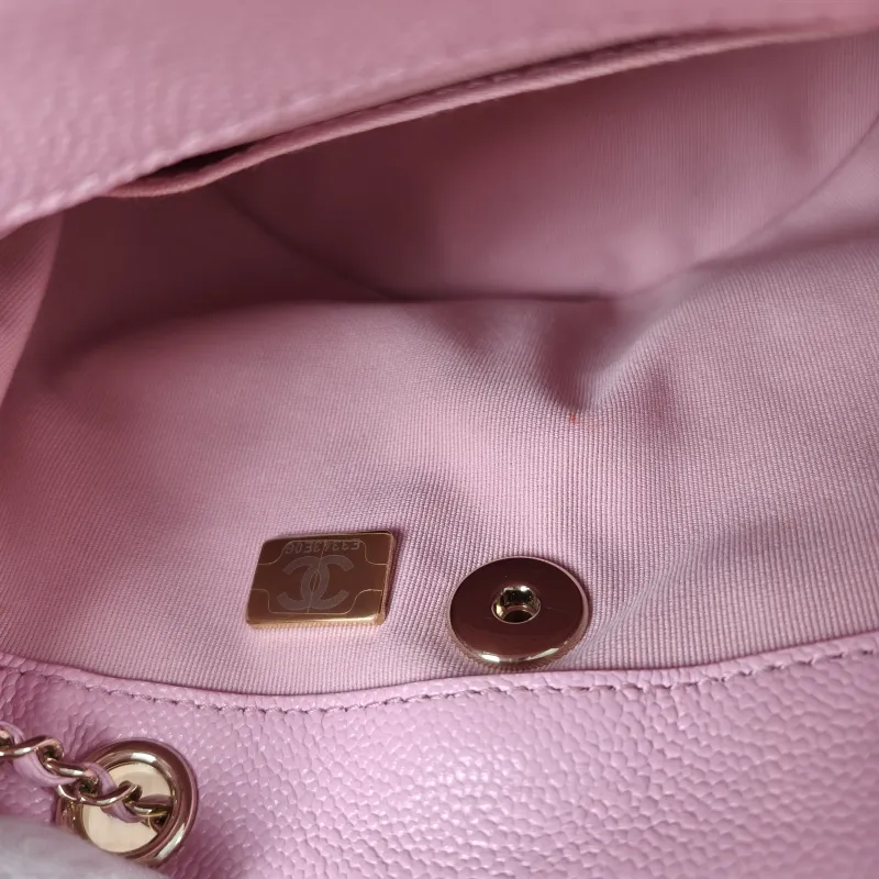 Chanel Backpack Duma Pink Calfskin Small16.5 × 10 × 17.5 cm — detail view 14 of 14