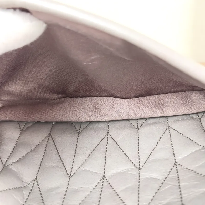 Miumiu Crossbody Bag Crossbody Bag Grey Calfskin One Size 21 × 7 × 17 cm — detail view 14 of 14