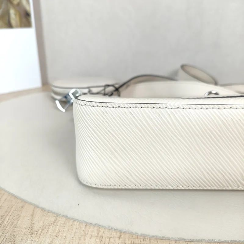 Louis Vuitton Shoulder Bag MARELLINI White Epi Embossed Calfskinmini19 × 6.5 × 13.5 cm — detail view 11 of 11