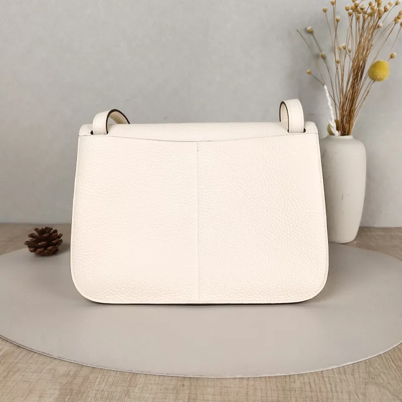 Hermès Shoulder Bag Halzan 25I2 TC Calfskin Small25 × 8 × 17 cm — cover view 4 of 6