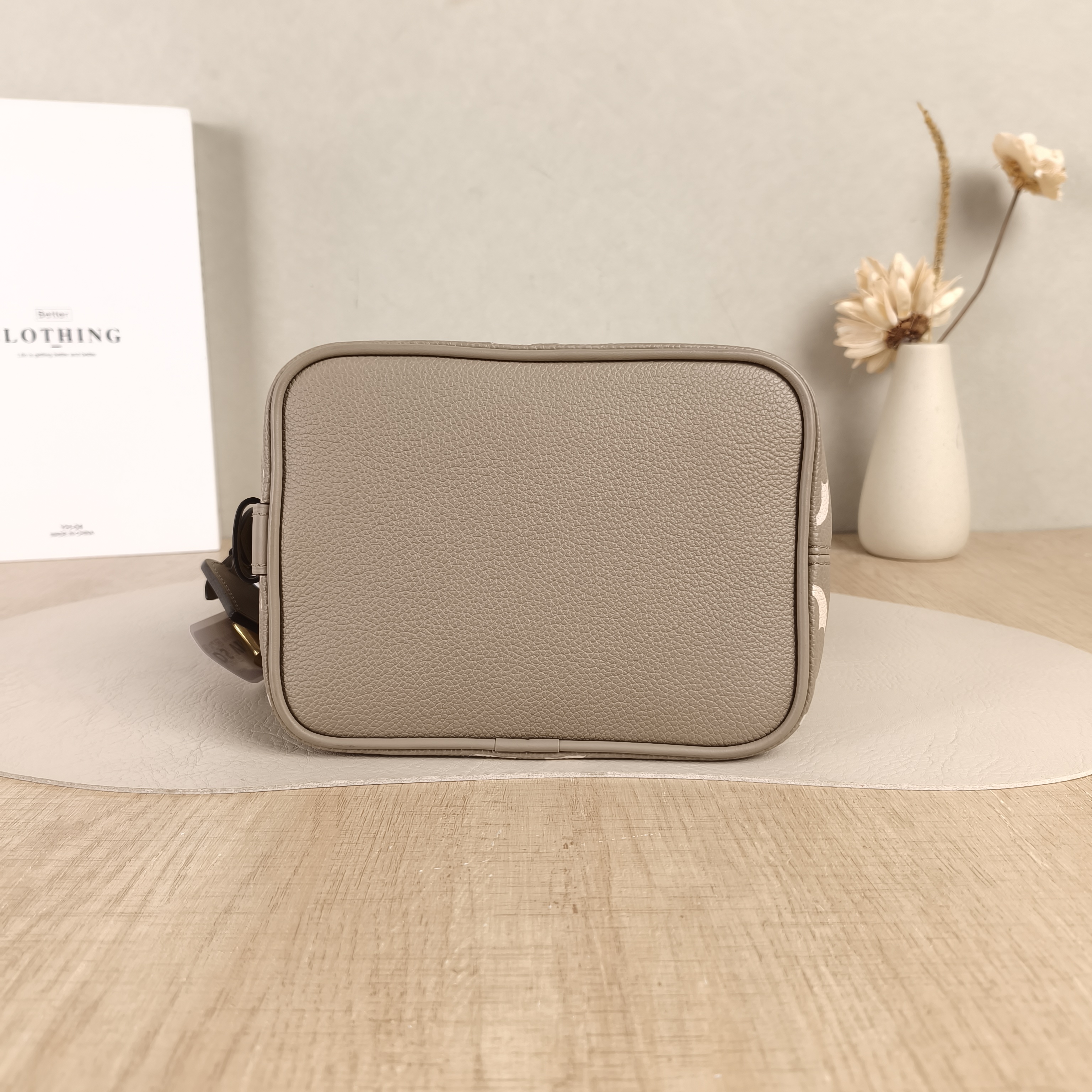 Louis Vuitton Top Handle Bag ALL IN BB · White Empreinte Embossed Calfskin Monogram BB18 × 12 × 16 cm — cover view 6 of 6
