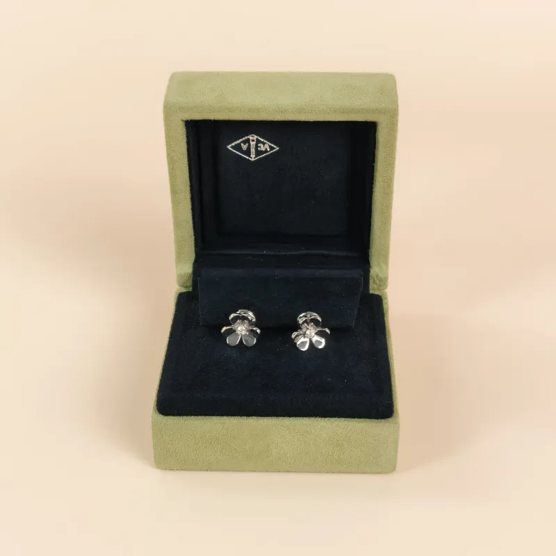 Van Cleef & Arpels Earrings Frivole Collection Earrings White Gold Diamond18KW hite Gold Mini — cover view 4 of 7