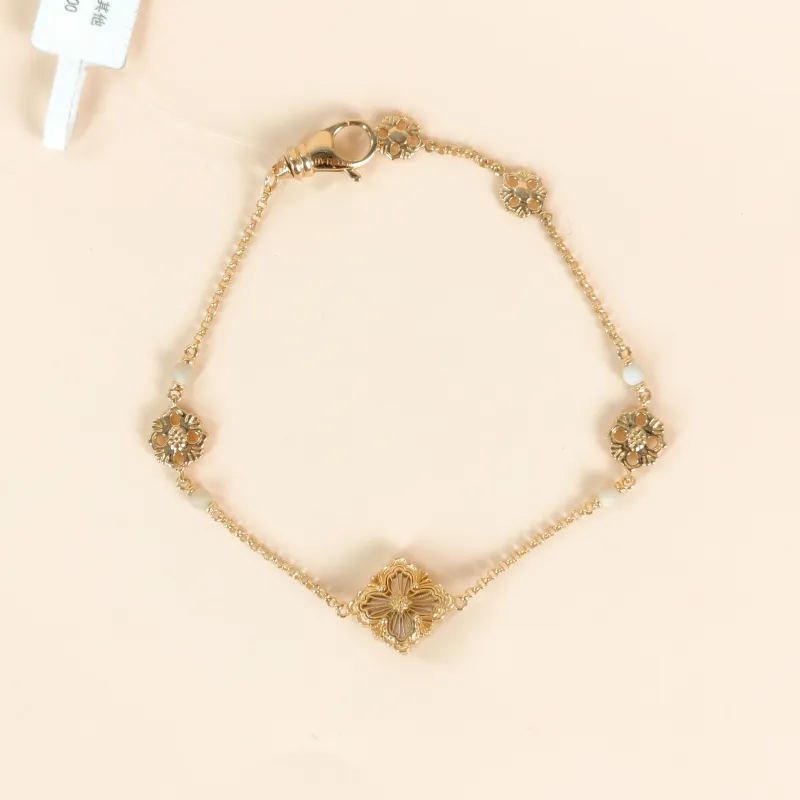 BUCCELLATI Bracelet Opera Bracelet 18KY ellow Gold One Size 19.5cm