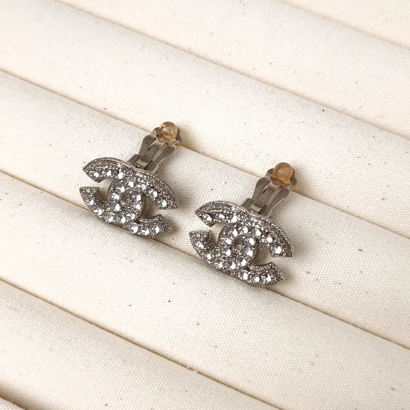 Chanel Earrings c Earrings · Silver One Size — cover view 5 of 7