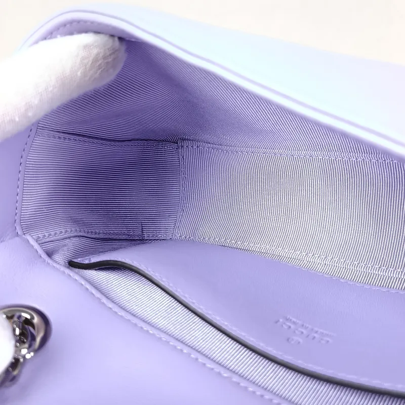 GUCCI Crossbody Bag GG Marmont Small Marmont 22 Lambskin Small 22 × 6 × 13 cm — detail view 1 of 12