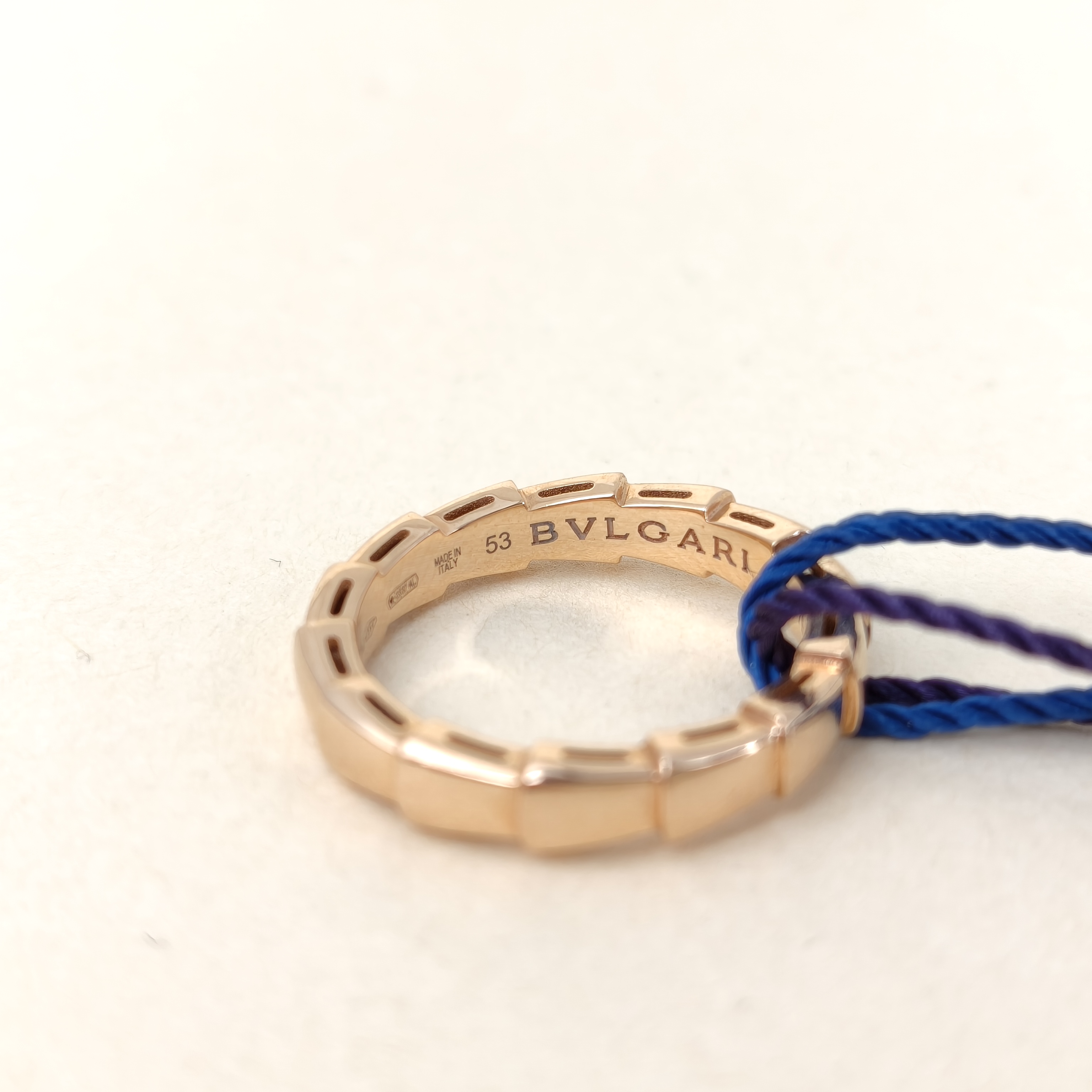 Bvlgari Ring Serpenti Viper Collection Ring Rose Gold 18KR ose Gold One Size53 — cover view 7 of 7