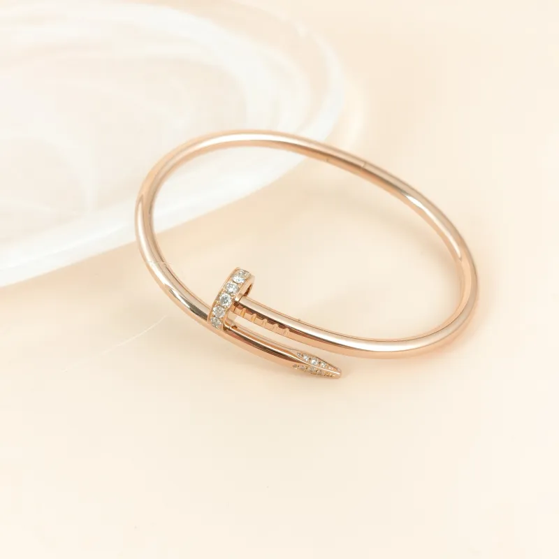 CARTIER Bangle Juste un Clou Bangle Rose Gold Diamond18KR ose Gold Edition 17 — cover view 8 of 8