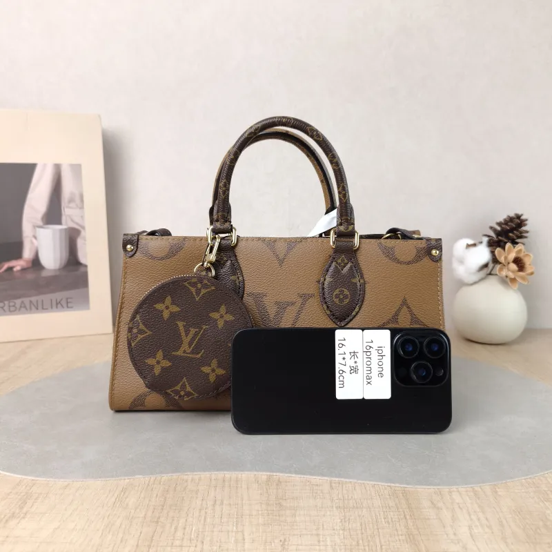 Louis Vuitton Crossbody Bag Onthego East West Monogram PVC Small 25 × 10 × 13 cm — cover view 4 of 6