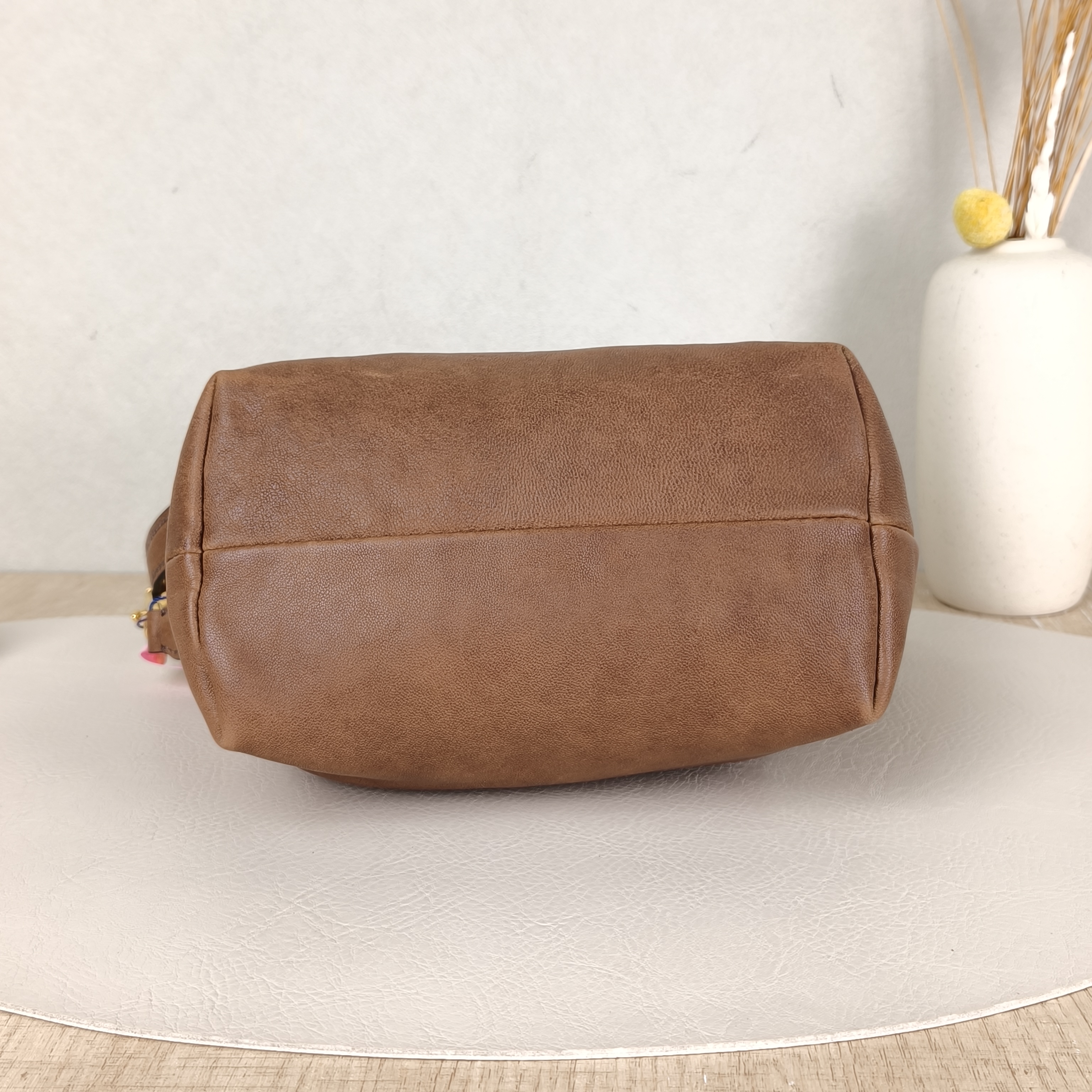 Miumiu Top Handle Bag Spirit Vanity Case Bag Cosmetic Bag Calfskin One Size18.5 × 10 × 14 cm — cover view 3 of 5