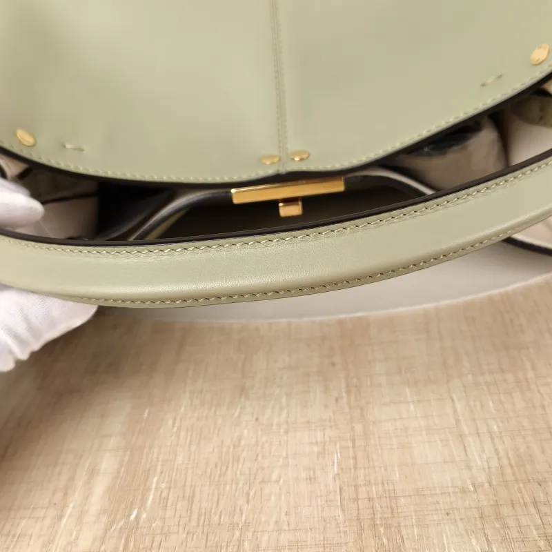 FENDI Shoulder Bag Peekaboo X-Lite Calfskin Medium 30 × 15 × 25 cm — detail view 2 of 11