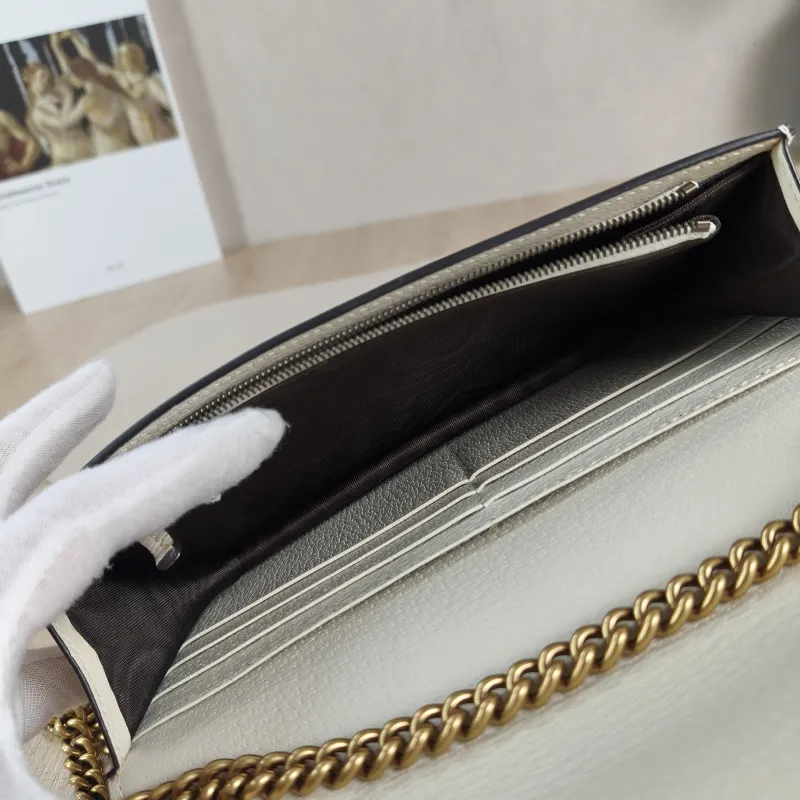 GUCCI Crossbody Bag Crossbody Bag White PVC One Size 20 × 3 × 12 cm — detail view 2 of 13