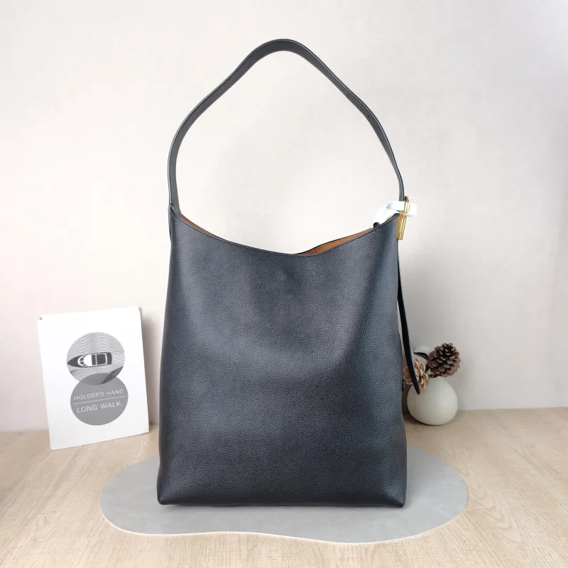 Louis Vuitton Shoulder Bag Low Key Hobo Shoulder Bag Black Calfskin Medium 31 × 18 × 35 cm — cover view 5 of 5