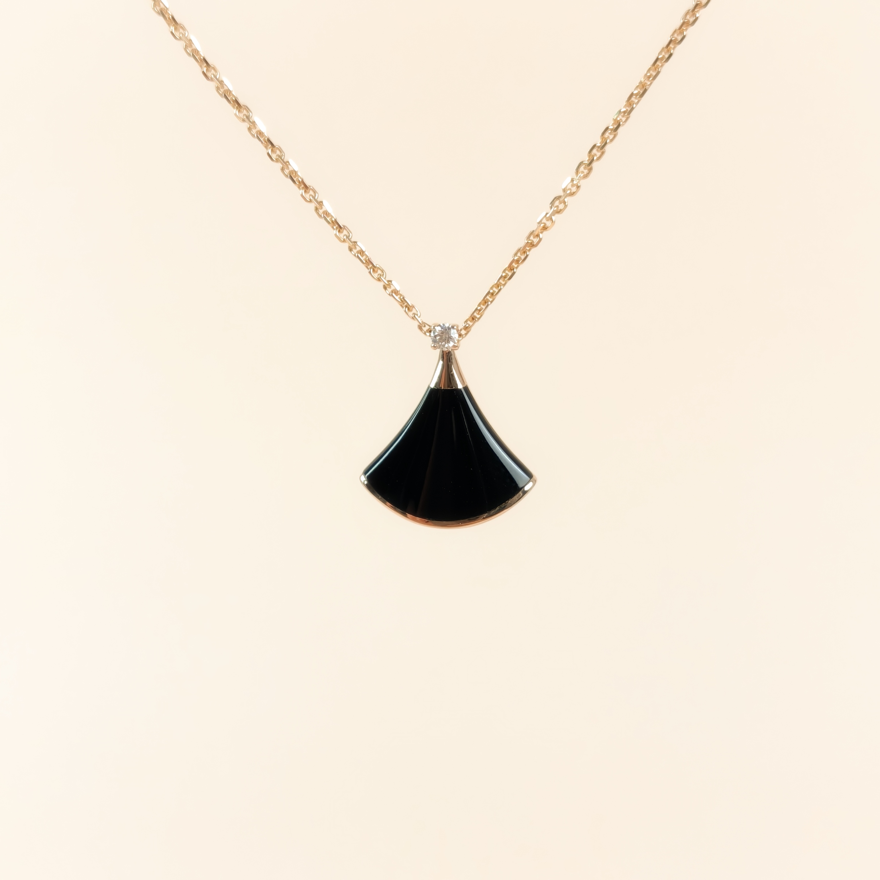 Bvlgari Necklace DIVAS’ DREAM Collection Diamond18KR ose Gold Small44cm