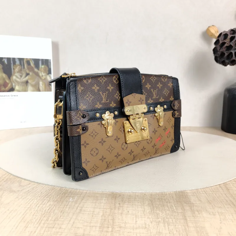 Louis Vuitton Crossbody Bag Trunk Clutch Box Monogram PV Cmini20 × 5.5 × 12 cm — cover view 2 of 5