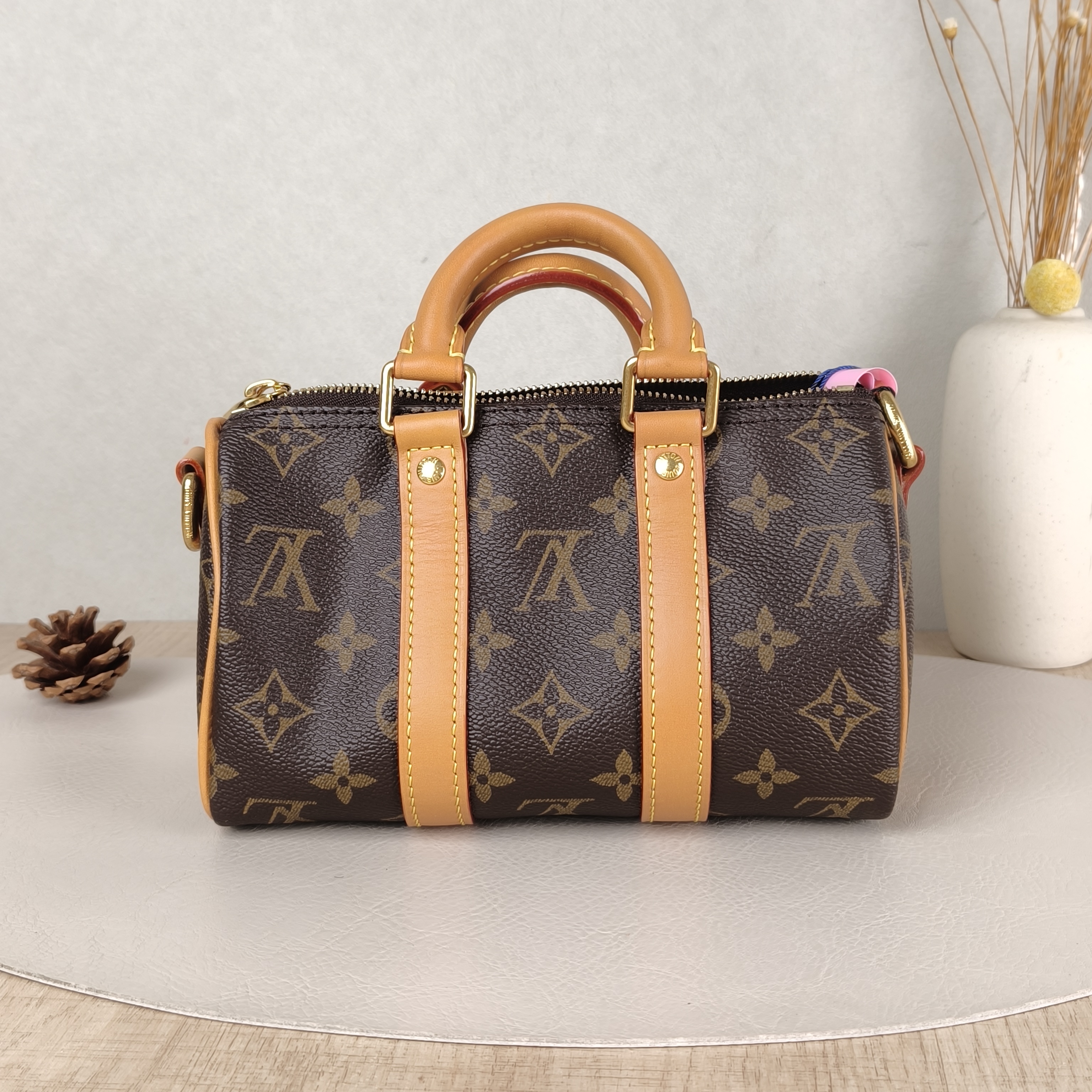 Louis Vuitton Crossbody Bag Nano Keepall Monogram PV Cnano20 × 9 × 11 cm — cover view 3 of 5
