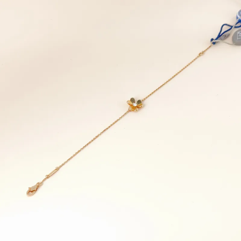 Van Cleef & Arpels Bracelet Frivole Yellow Gold 18KY ellow Gold Diamond Mini 16.5cm — cover view 3 of 9