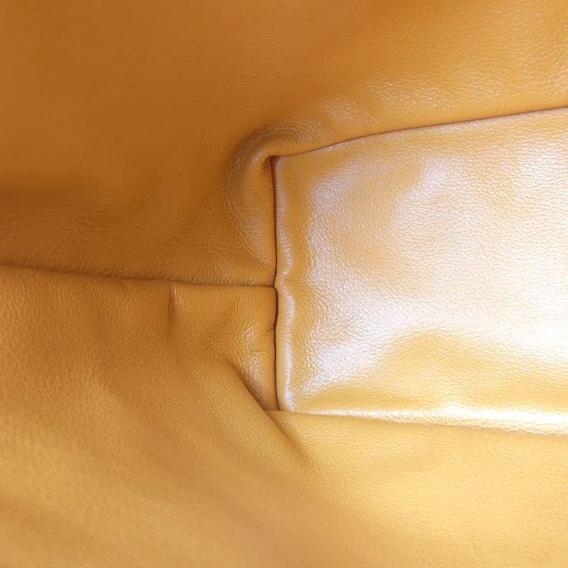 GOYARD Top Handle Bag ANJOU Shopping Tote Yellow PVC Mini 19.5 × 9 × 19.5 cm — detail view 10 of 10