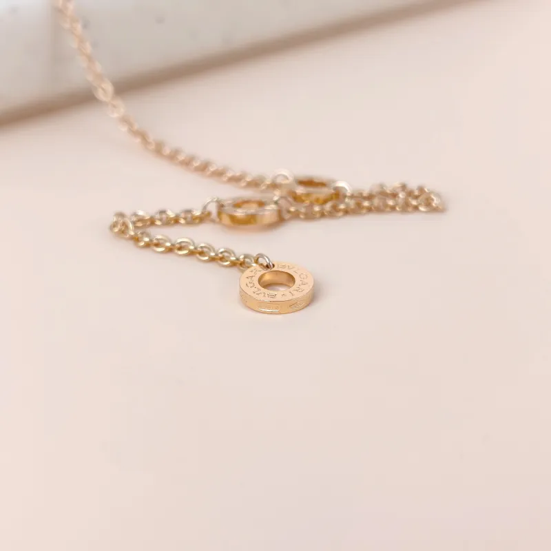 Bvlgari Necklace B.ZERO1Collection Black Pavé Diamond Rose Gold Rose Gold Diamond18KR ose Gold One Size 45cm — cover view 5 of 11