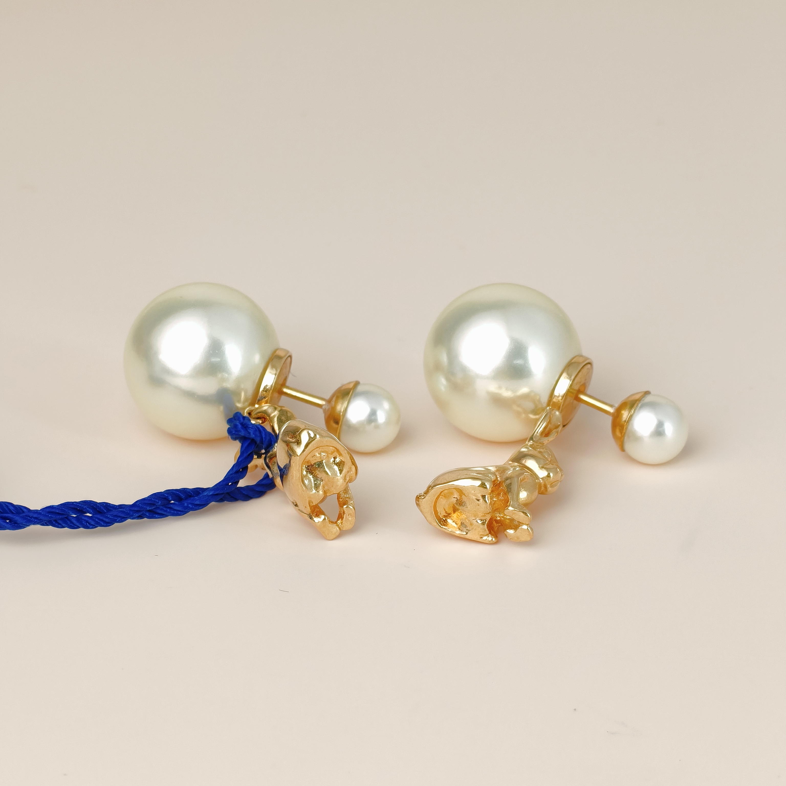 DIOR Earrings Pearl Gold Pearl One Size โ cover view 9 of 9