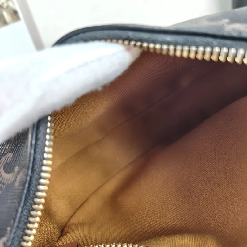 CELINE Crossbody Bag TEEN LULU hobo Monogram PVC Small 21 × 5 × 24 cm — detail view 5 of 12