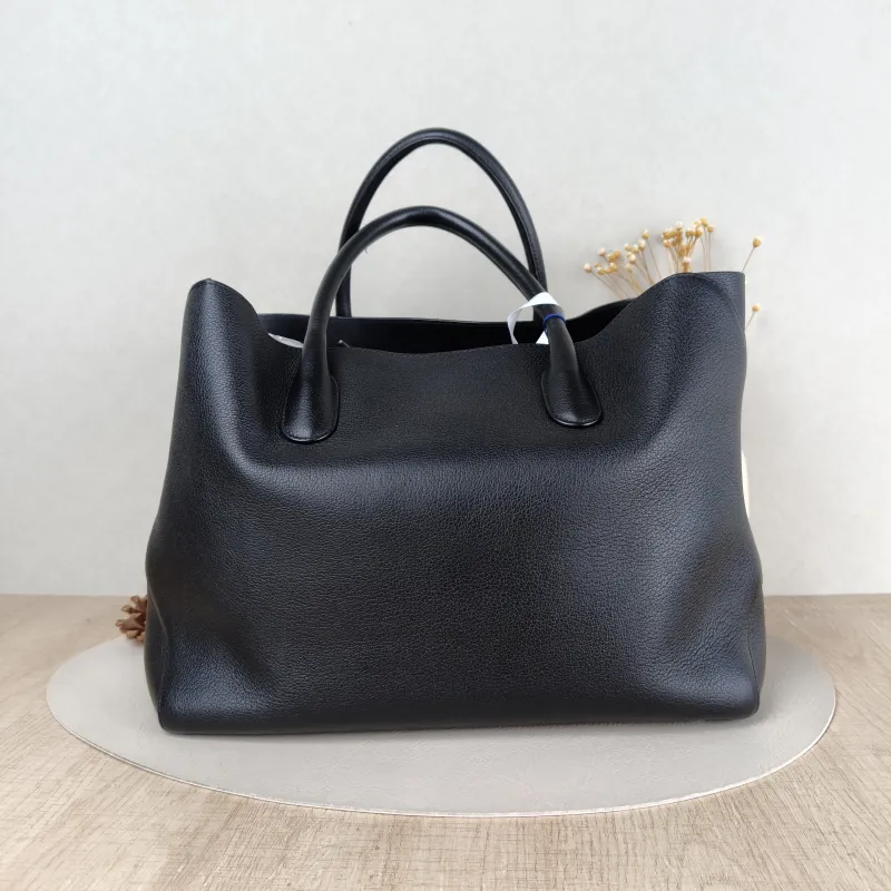 DIOR Top Handle Bag Top Handle Bag Black Calfskin 32 × 19 × 26 cm — cover view 2 of 5
