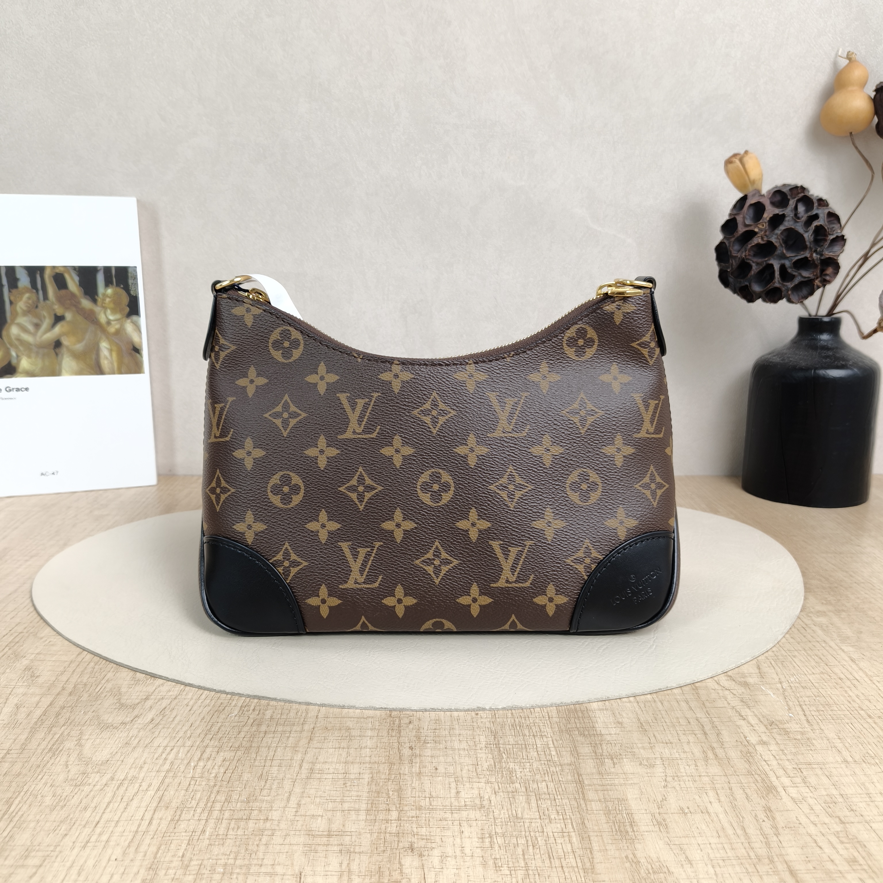 Louis Vuitton Crossbody Bag Boulogne PVC Small26 × 9.5 × 16 cm