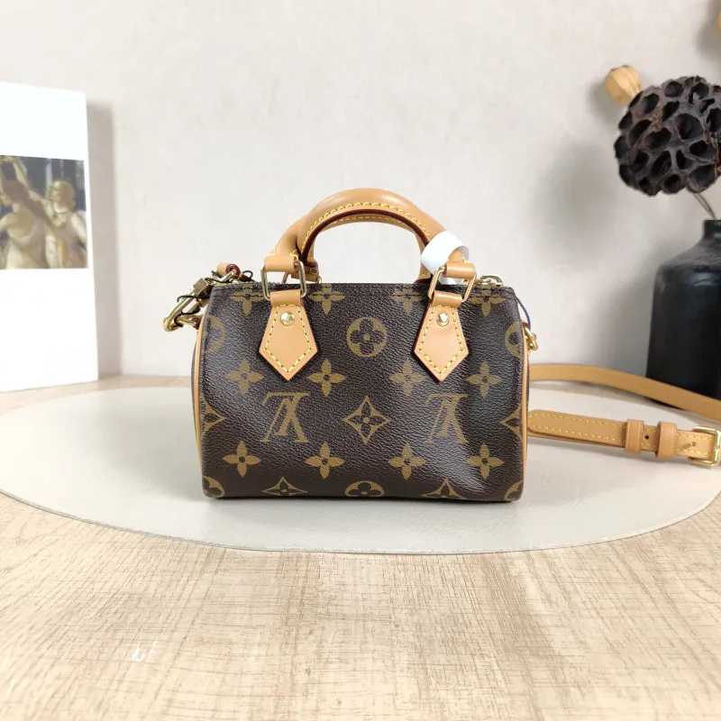 Louis Vuitton Crossbody Bag Speedy Nano Shoulder Strap PV Cnano16 × 7.5 × 10 cm — cover view 4 of 5