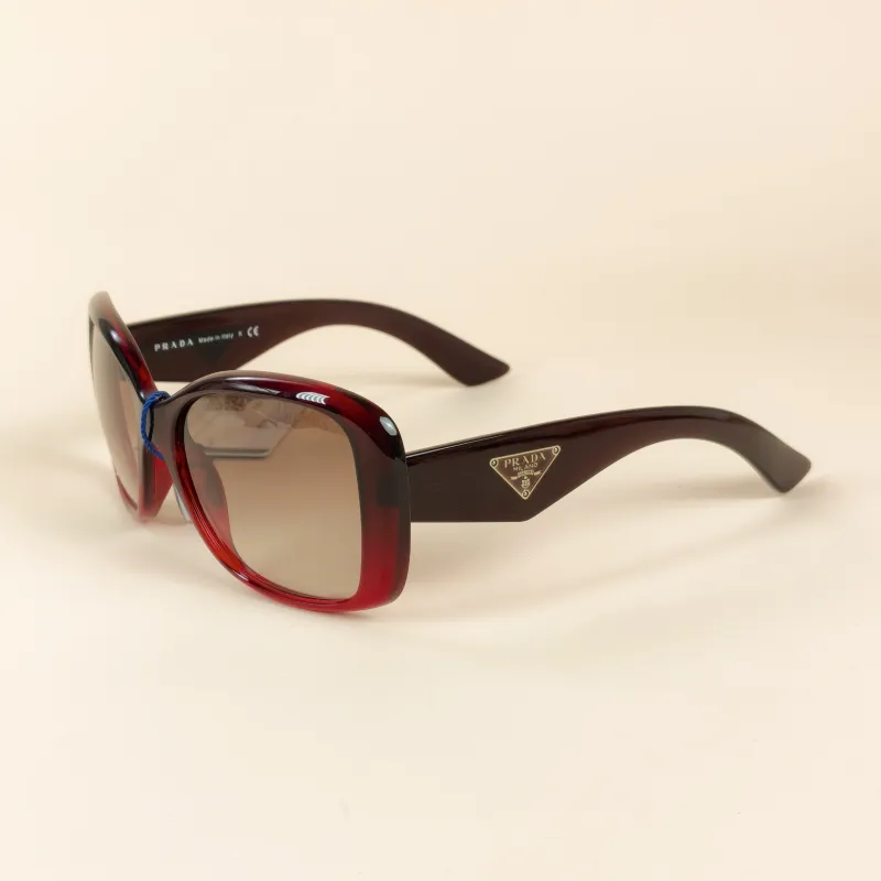 PRADA Eyewear Burgundy Eyewear One Size — cover view 2 of 6