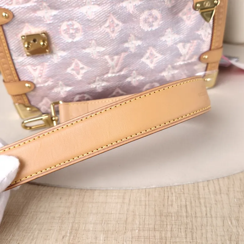Louis Vuitton Crossbody Bag Side Trunk Box PVC Medium 23.5 × 8.5 × 16 cm — detail view 9 of 11