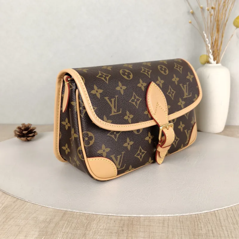 Louis Vuitton Crossbody Bag Diane Baguette Bag Shoulder Strap PVC Small 24 × 9 × 15 cm — cover view 5 of 5