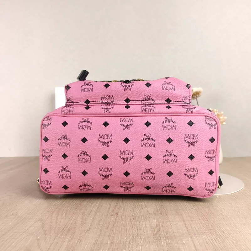 MCM Backpack Backpack Pink PVC Large 33 × 15 × 40 cm — cover view 2 of 4