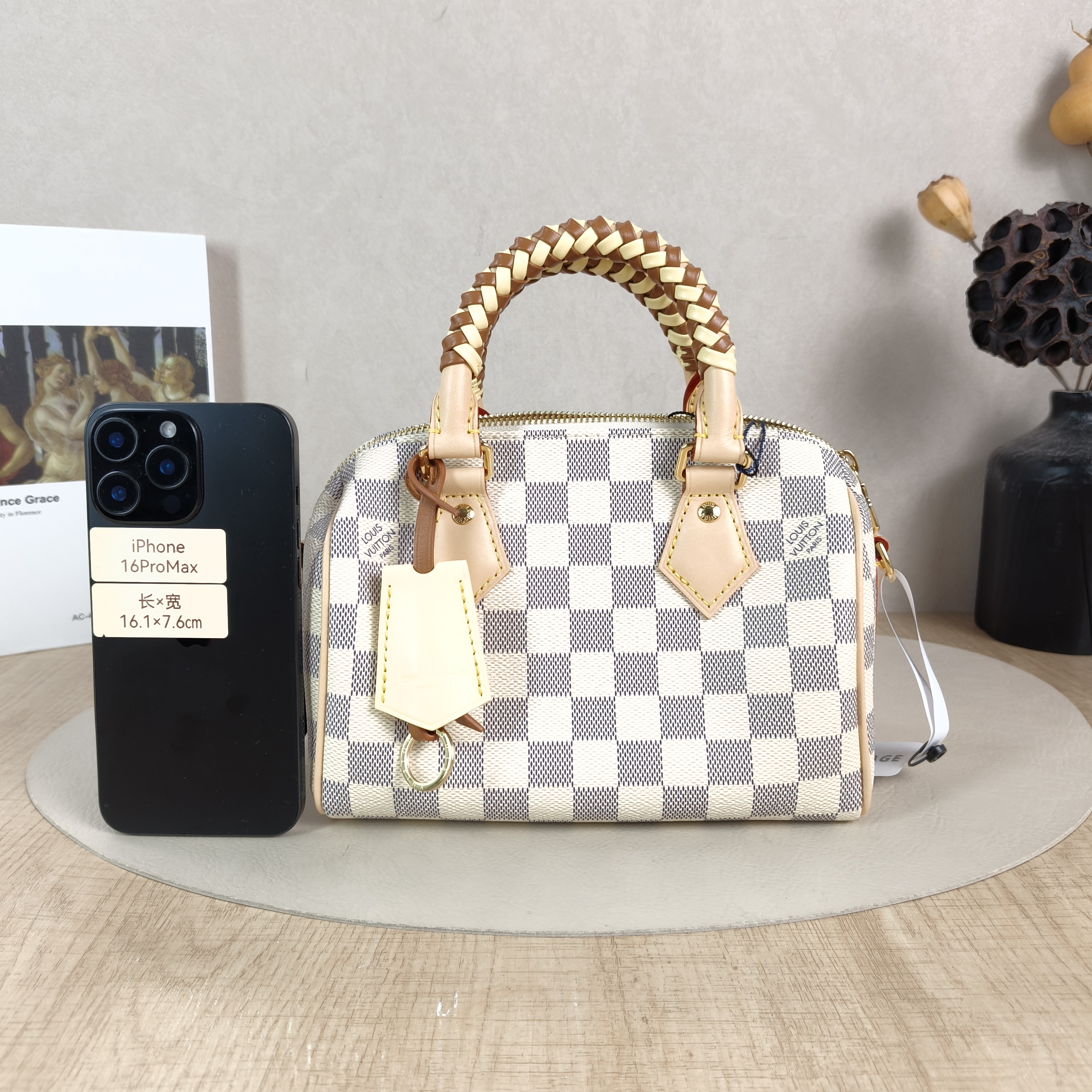 Louis Vuitton Crossbody Bag Speedy20 PVC One Size20.5 × 12 × 13.5 cm — cover view 3 of 6