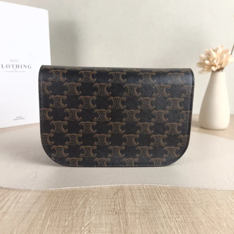 CELINE Crossbody Bag DUO Wallet Monogram PVC Mini 20 × 6 × 13 cm — cover view 3 of 5