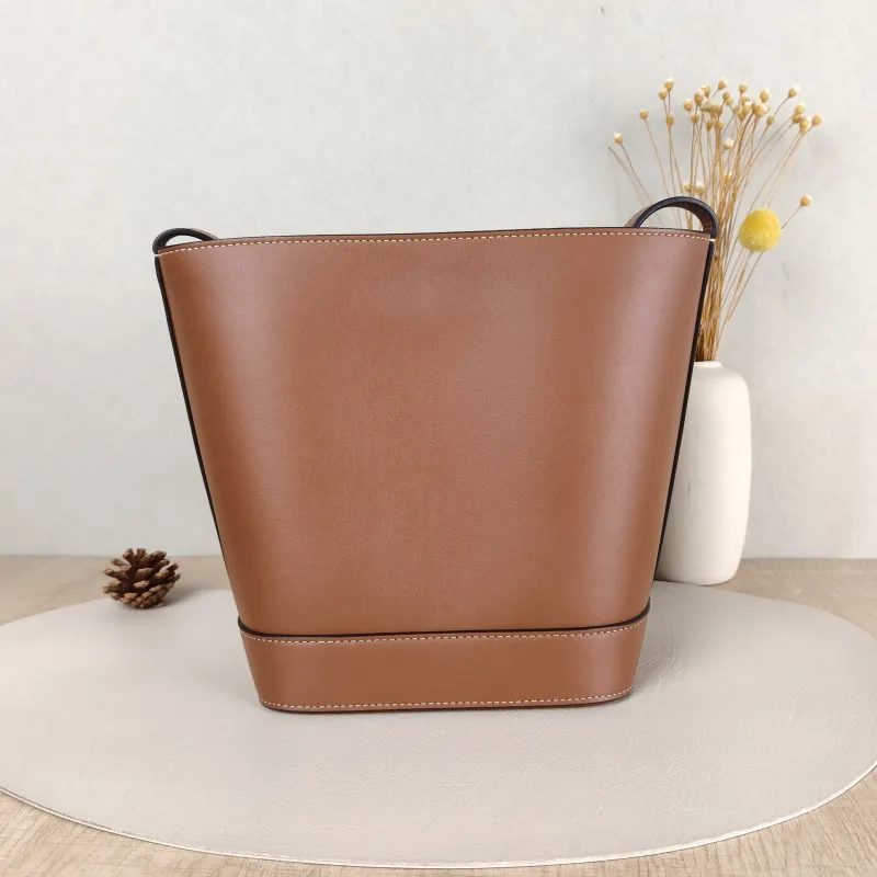 CELINE Shoulder Bag BUCKET TRIOMPHE Bucket Bag Calfskin Small17 × 10 × 22 cm — cover view 2 of 5