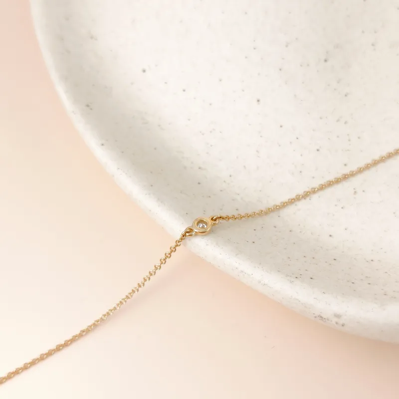 Tiffany&Co. Bracelet Elsa Peretti Yellow Gold 18KY ellow Gold Diamond One Size 17.5cm — cover view 7 of 11