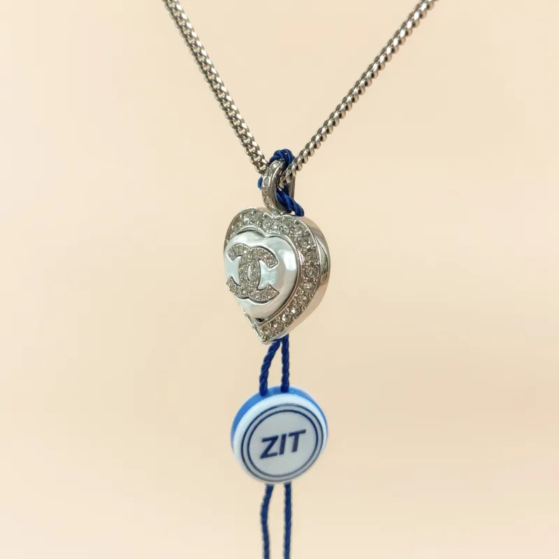 Chanel Necklace c Necklace Silver One Size60cm — cover view 7 of 9