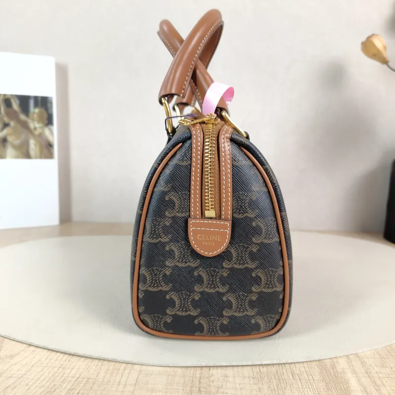CELINE Crossbody Bag Monogram PVC Small 20 × 10.5 × 15.5 cm — detail view 7 of 11