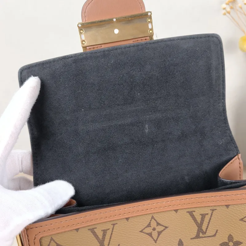 Louis Vuitton Crossbody Bag Dauphine Monogram PVC Mini 20 × 9 × 15 cm — detail view 11 of 11
