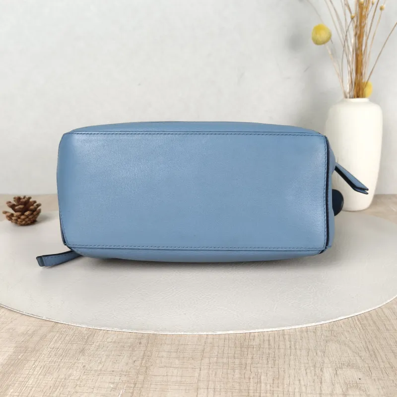 LOEWE Crossbody Bag Puzzle Blue CC alfskin Small24 × 10.5 × 16.5 cm — cover view 4 of 5