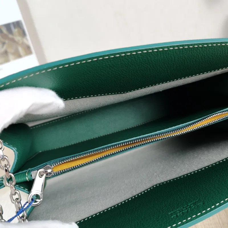 GOYARD Shoulder Bag Rouette Shoulder Bag Green ine Canvas Small 25.5 × 9 × 18 cm — detail view 3 of 10