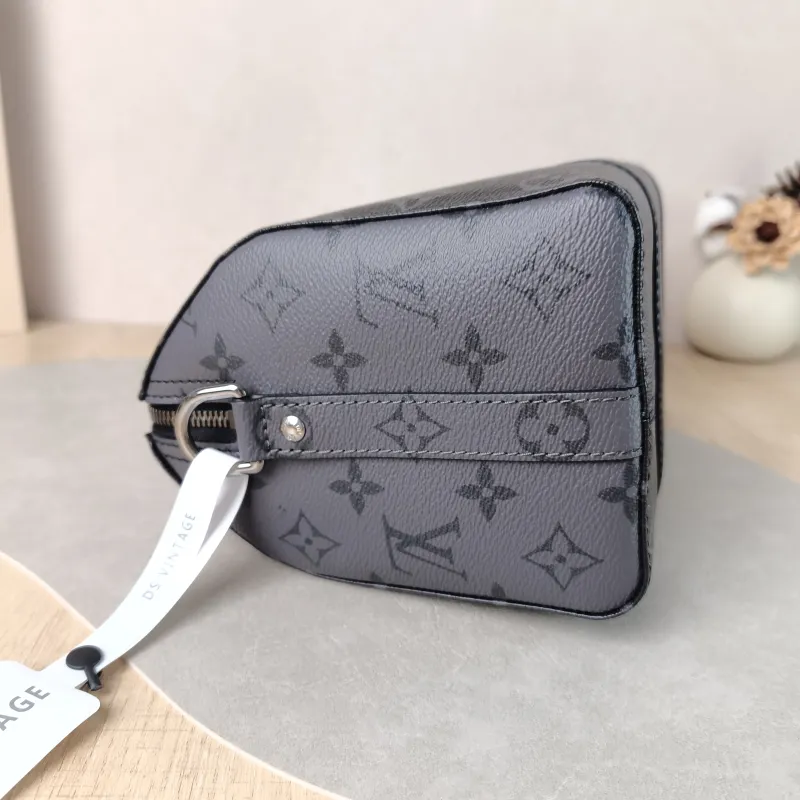Louis Vuitton Crossbody Bag City Keepall Black PVC Medium 27 × 13 × 17 cm — detail view 11 of 11